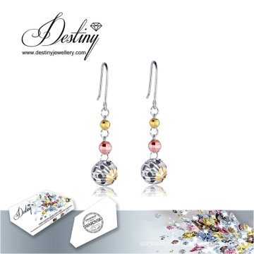 Destiny Jewellery Crystals From Swarovski Earrings Round Earrings